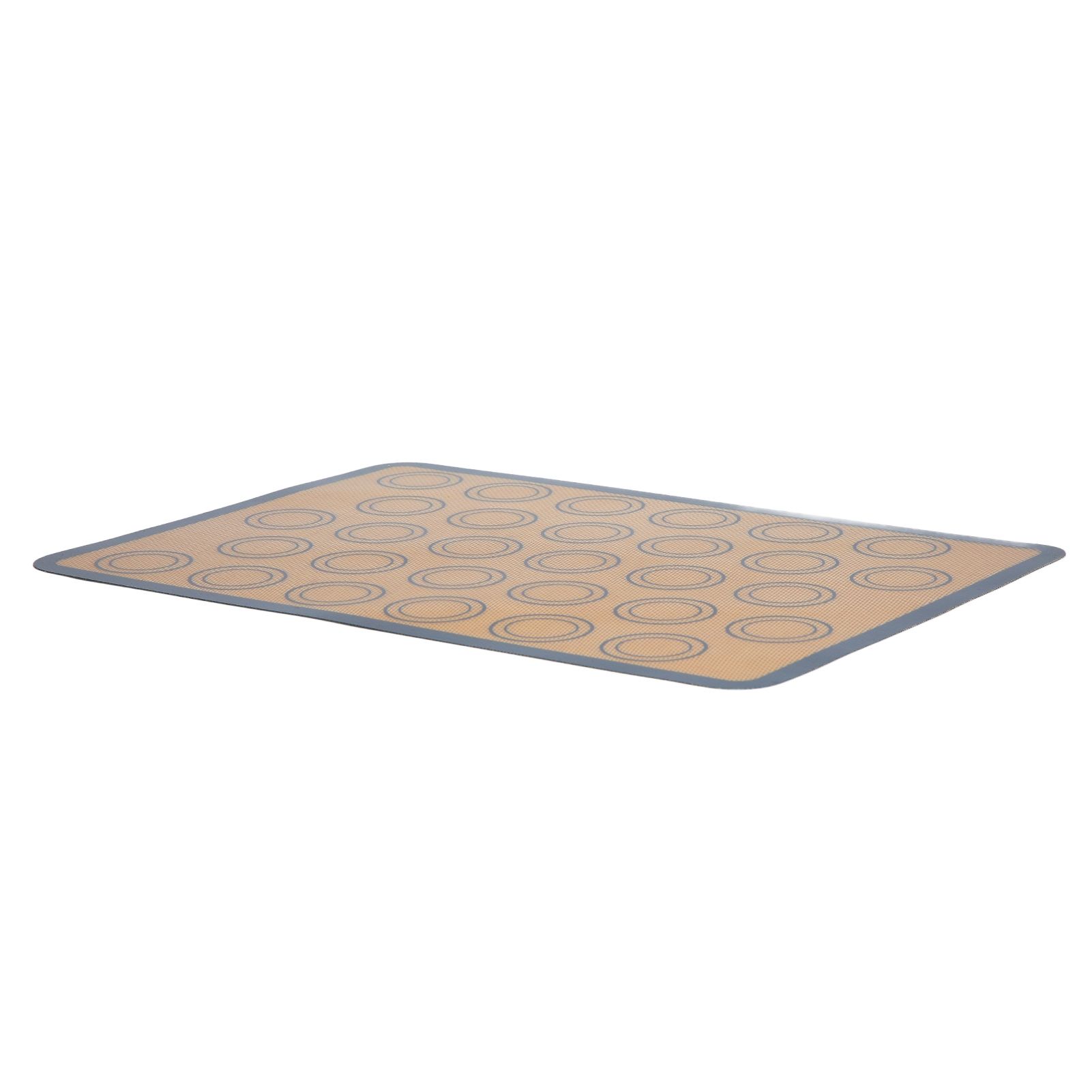 Baking Mat Food Grade Silicone and Glass Fiber Non Stick Heat Resistant Dough Mat for Making Pastry Pizza Bread — image 3