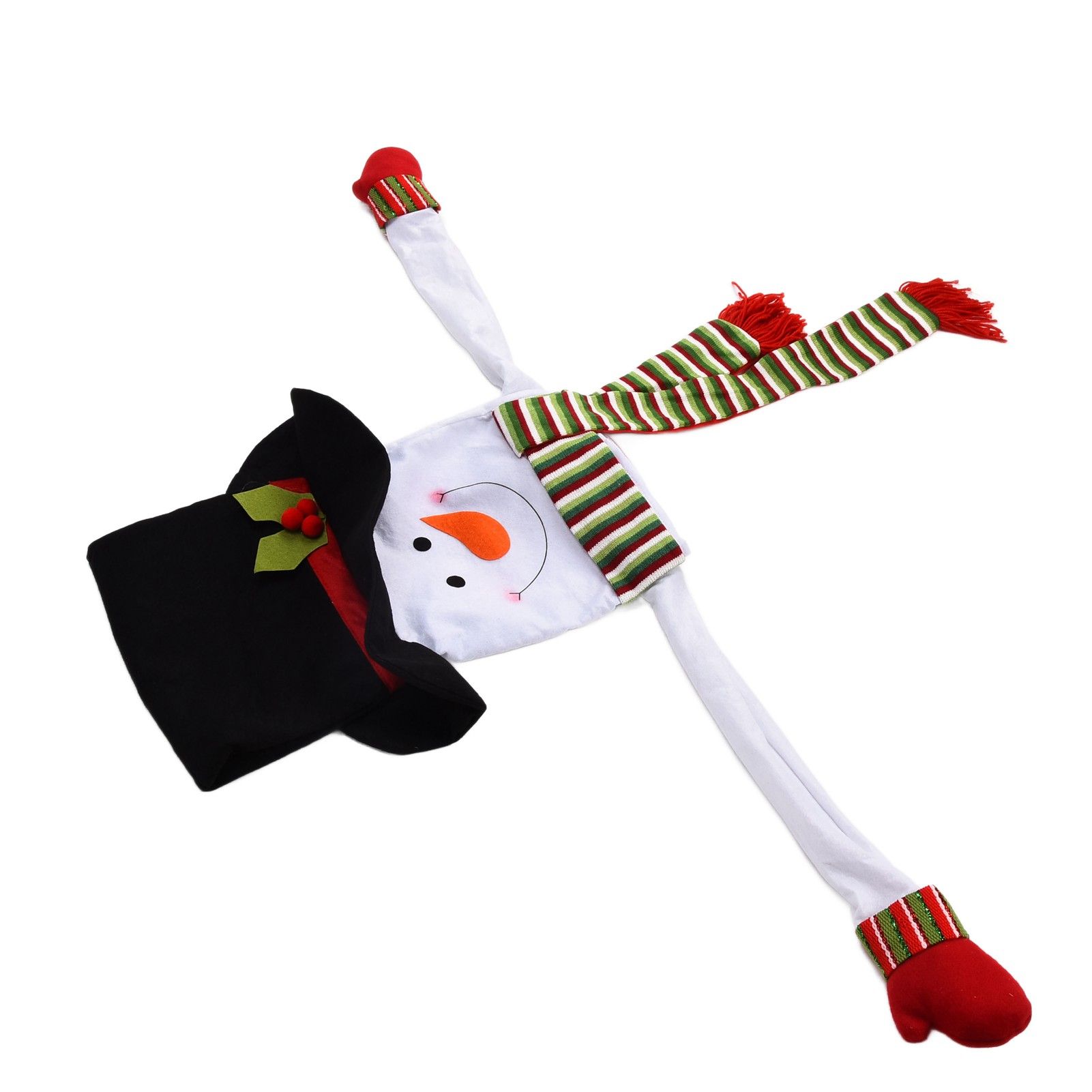 Snowman Christmas Tree Decor Snow Man Topper Ornament for Home Christmas Decoration — image 4