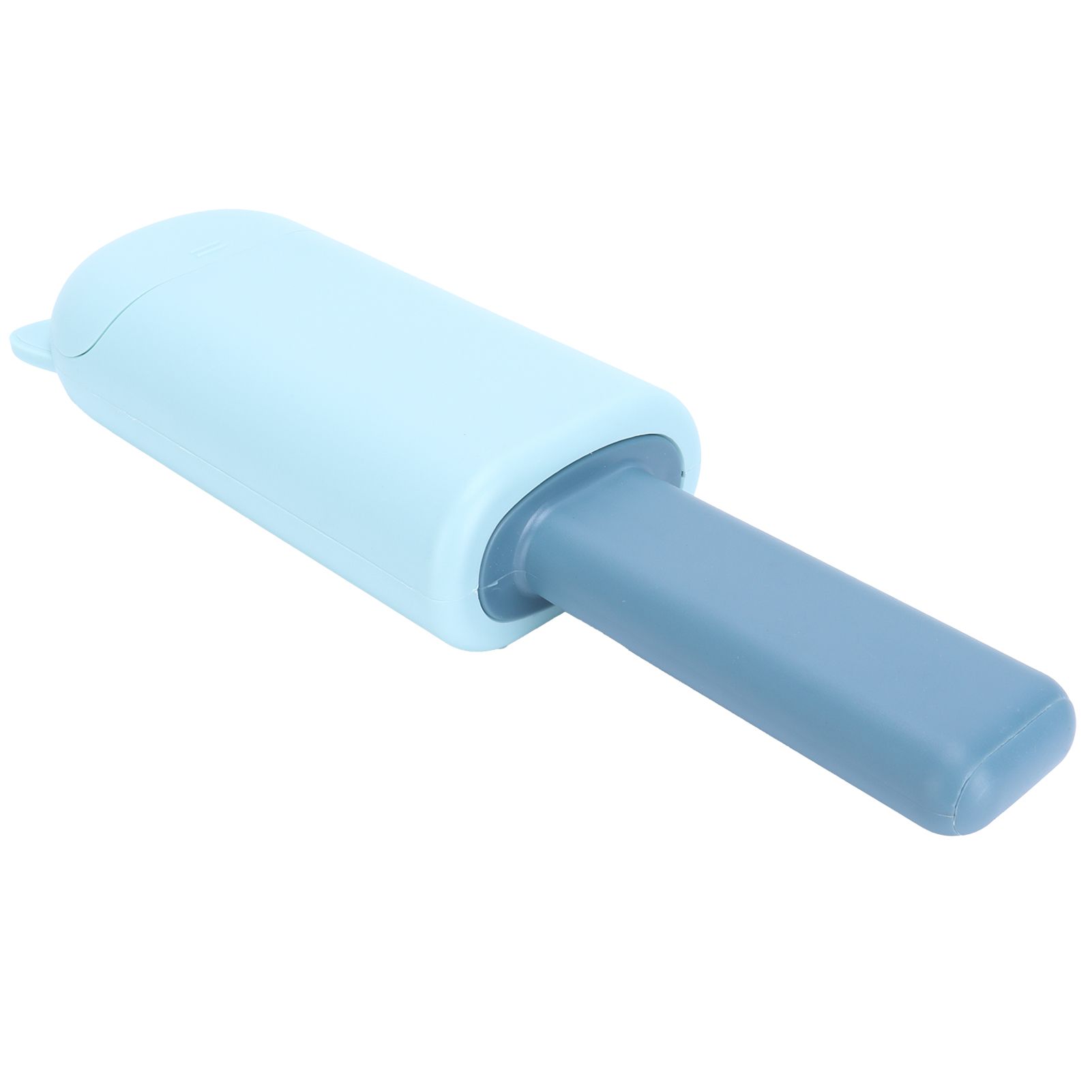 Double-Sided Hair Removal Brush with Storage Cover Portable Clothes Lint Remover Blue — image 4