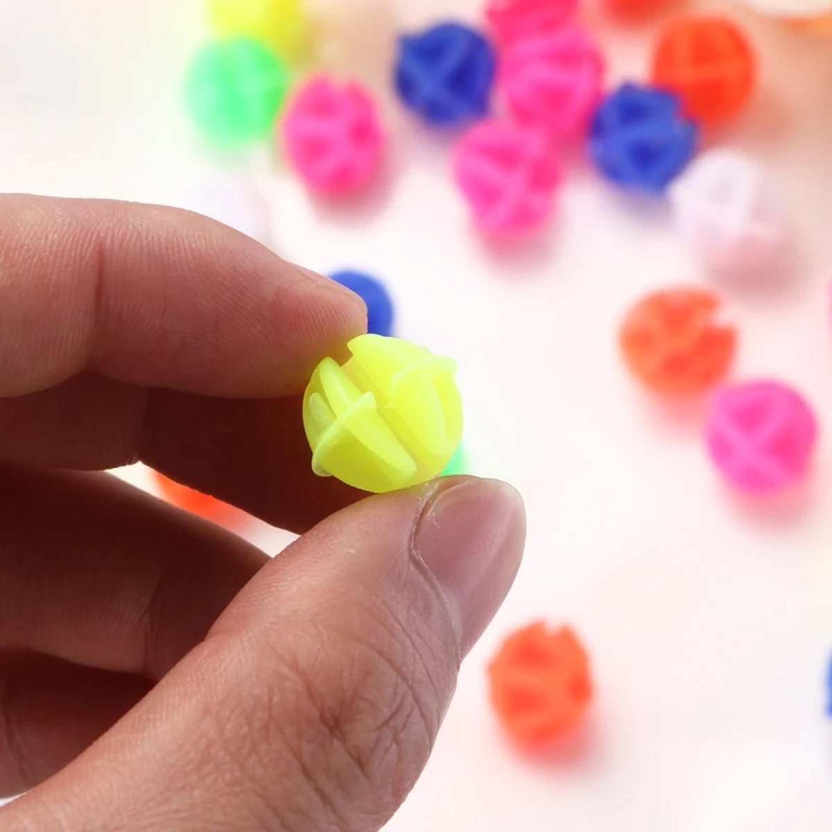 Spoke Beads Bicycle Wheel 72 Pieces | Spoke Reflectors | Glow In Dark | Wheel Reflectors Children's Bicycle | Multicolor — image 3