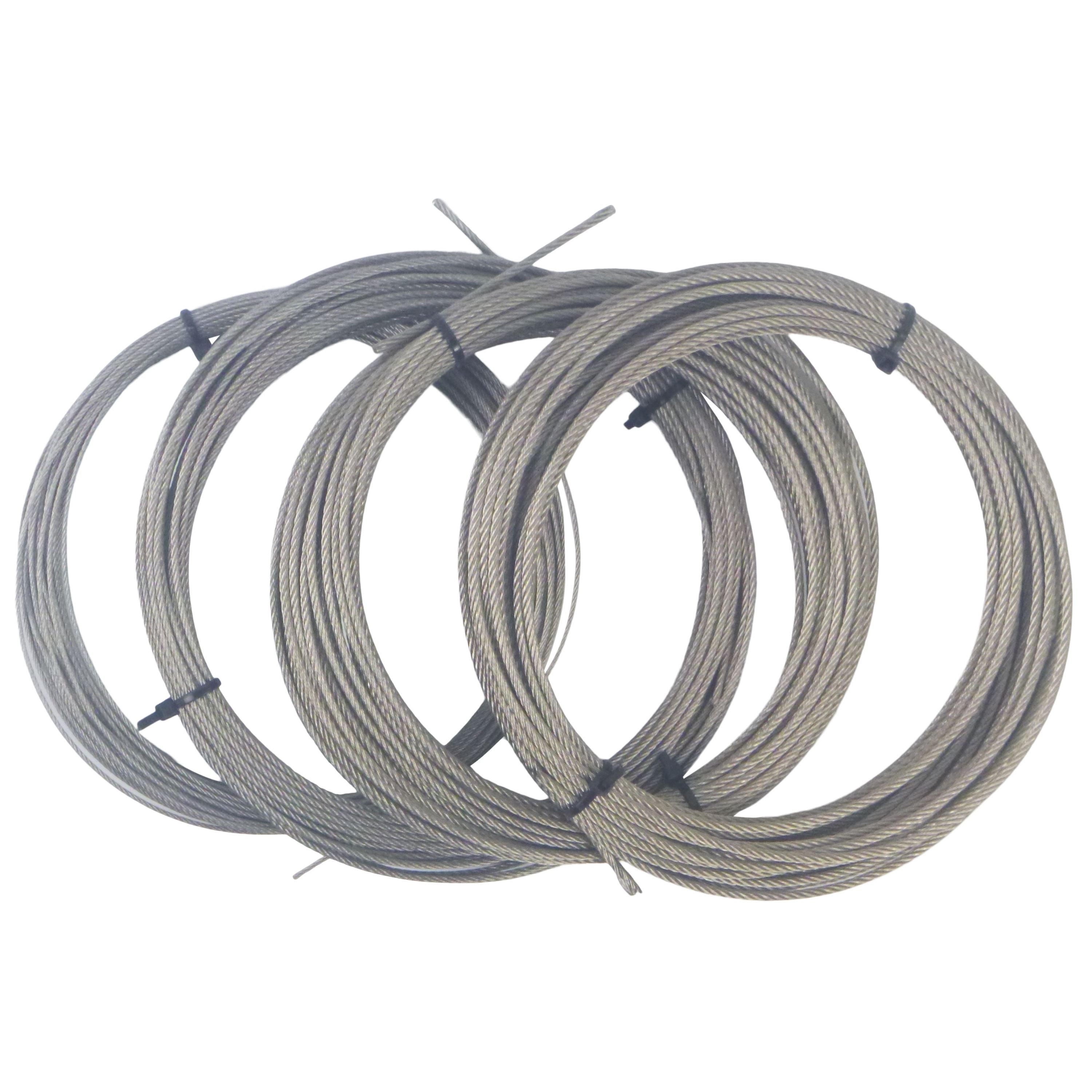 Swimerz 49 Strand Stainless Steel Trace Wire, 180lb, 30ft โ image 3