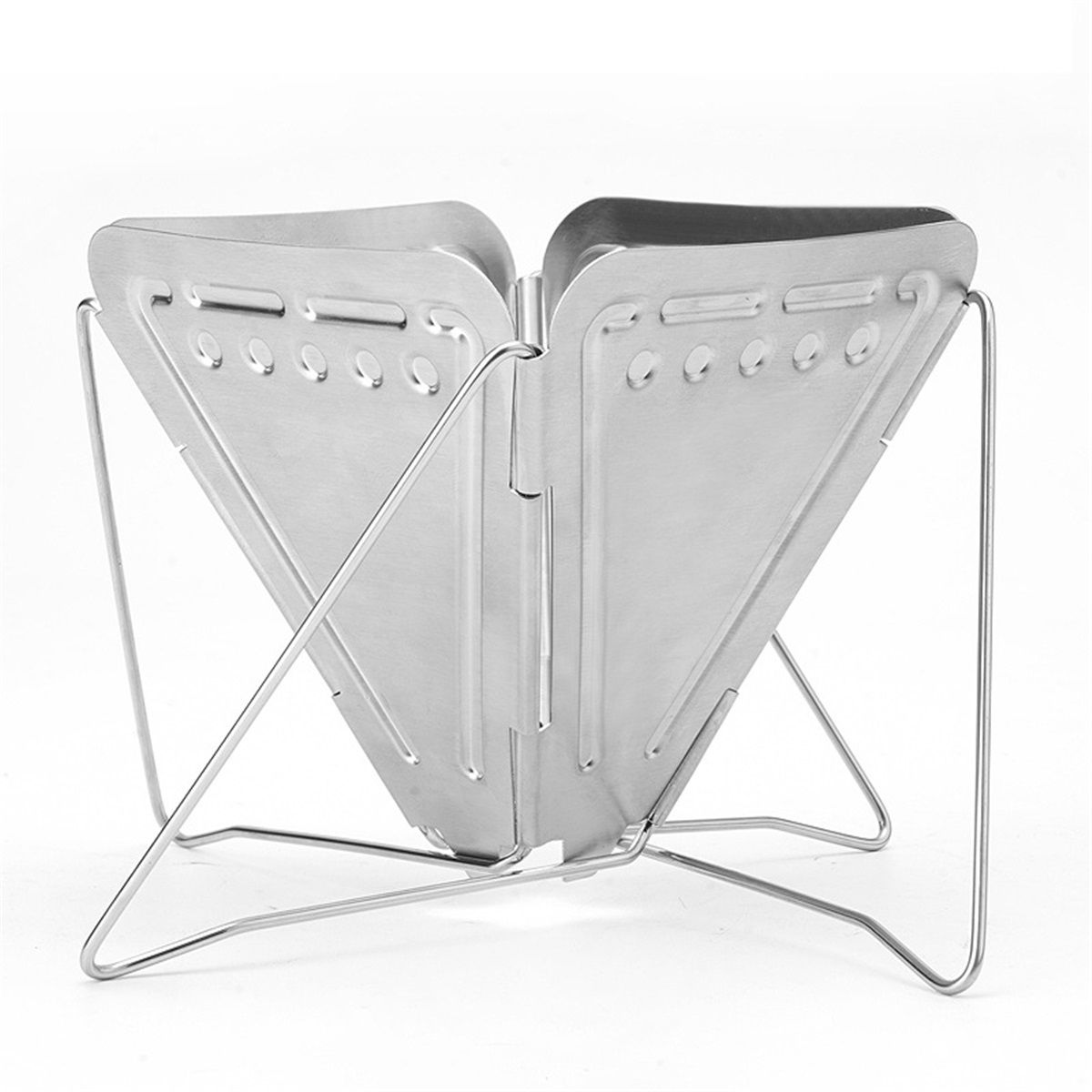 Stainless Steel Pour-Over Collapsible Coffee Drip, Durable, Portable, Easily Foldable, Camping, Backpacking