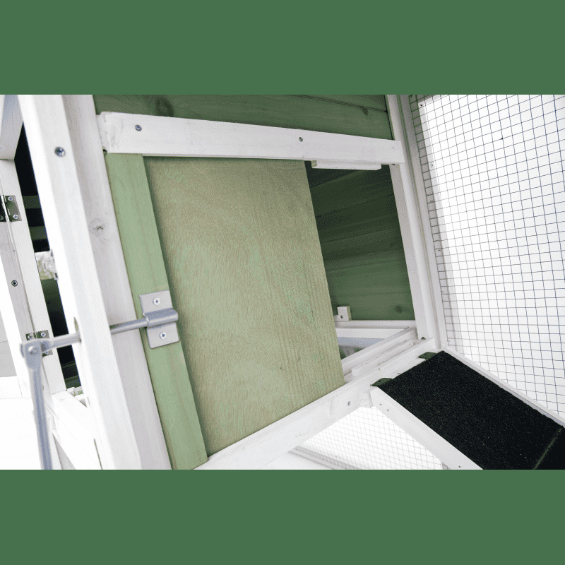 YES4PETS Green Large Chicken Coop Rabbit Hutch Ferret Cat Cage Hen Chook Cat Kitten House — image 4
