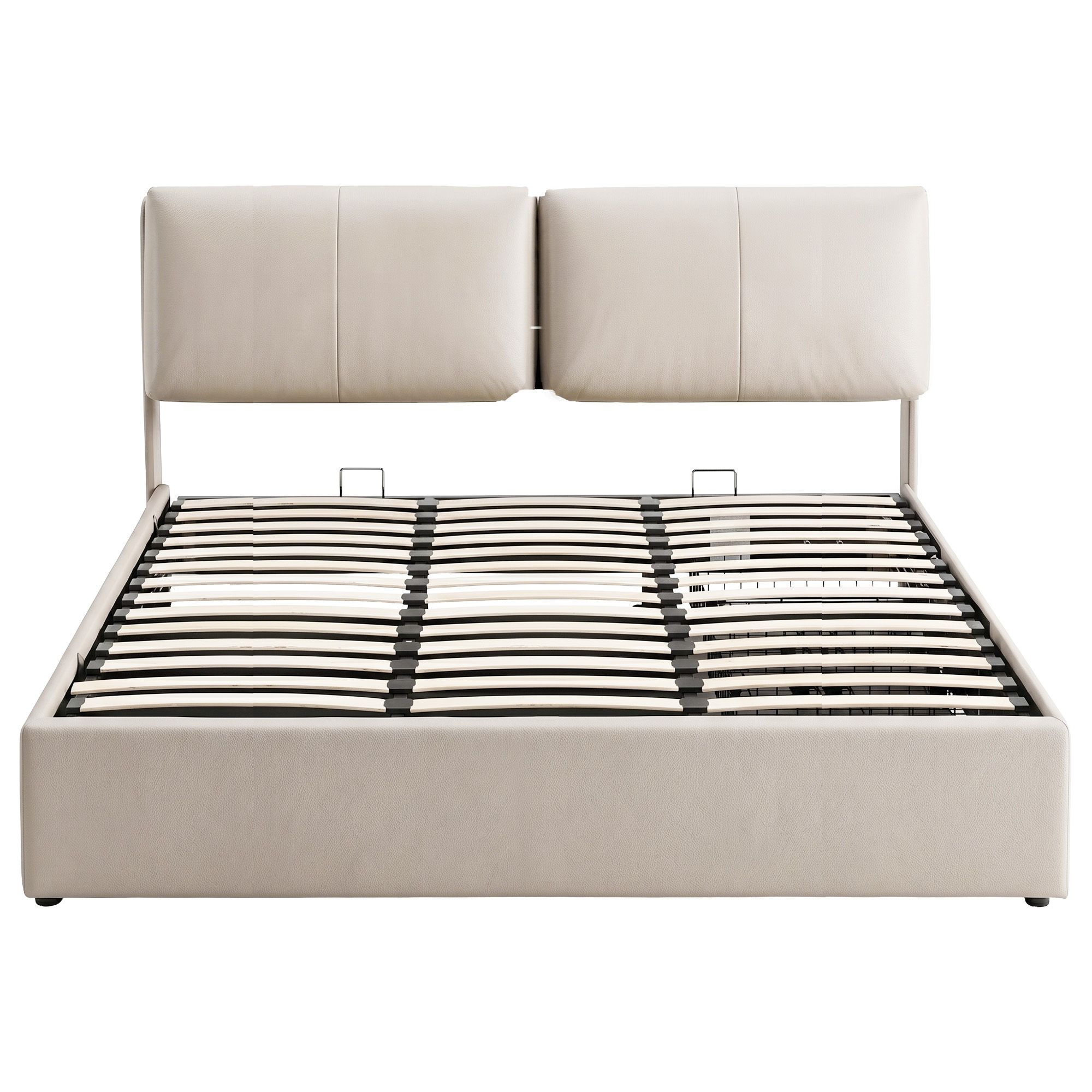 Artiss King Bed Frame Gas Lift Storage 3 Drawers Adjustable Headboard Platform Base โ image 4