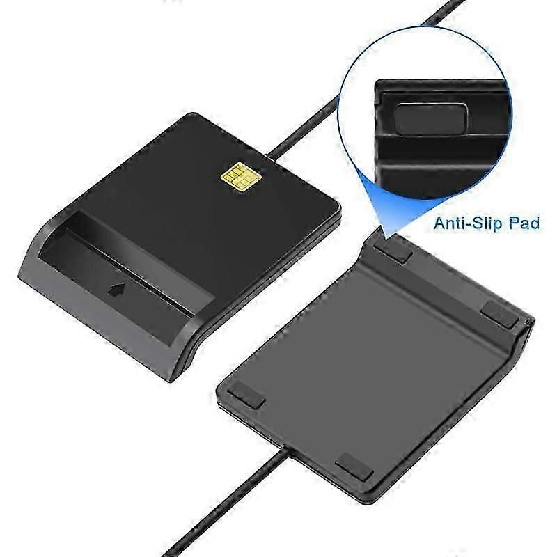 USB 2.0 Smart Chip ID SIM Card Reader, Portable USB ID Reader โ image 3