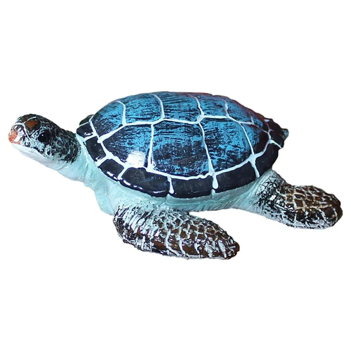 Resin Sea Turtle Aquarium Ornament Underwater Decor for Home and Fish Tank Use — image 2