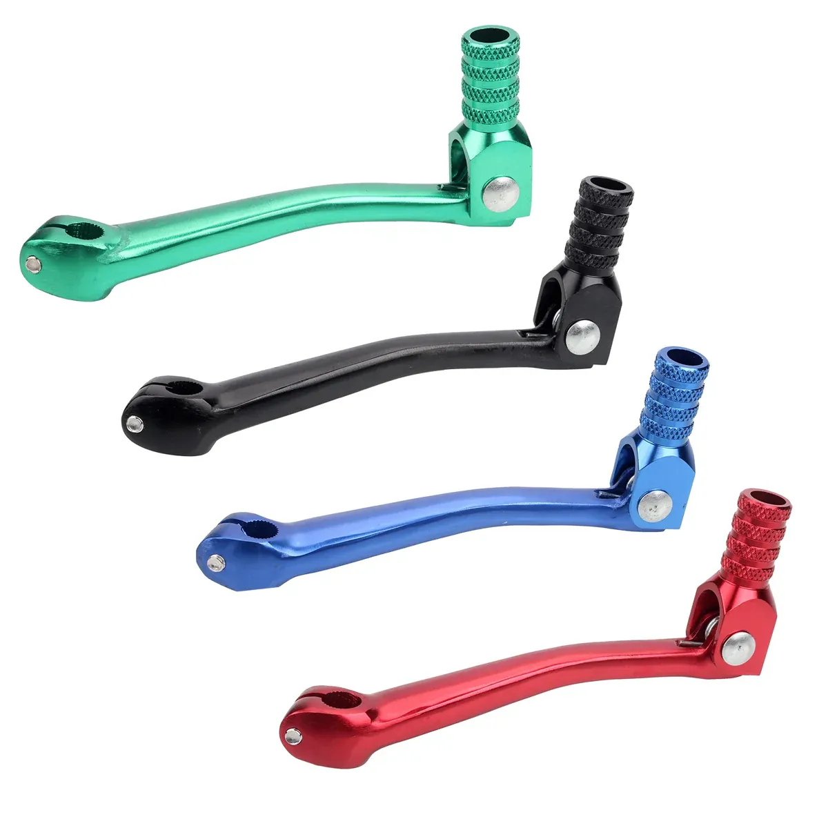 Foldable Gear Shift Lever Replacement for 50-250cc Pit Dirt Bike Off Road Motorcycle - Black โ image 3