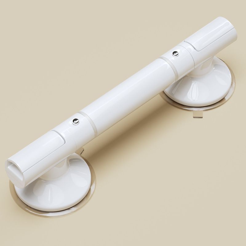 No Drill Bathroom Safety Grab Bar, Anti-Slip Handrail For Restroom, Removable White Support Handle, 45cm, Adhesive Putty Mount, Sturdy Household ā image 5