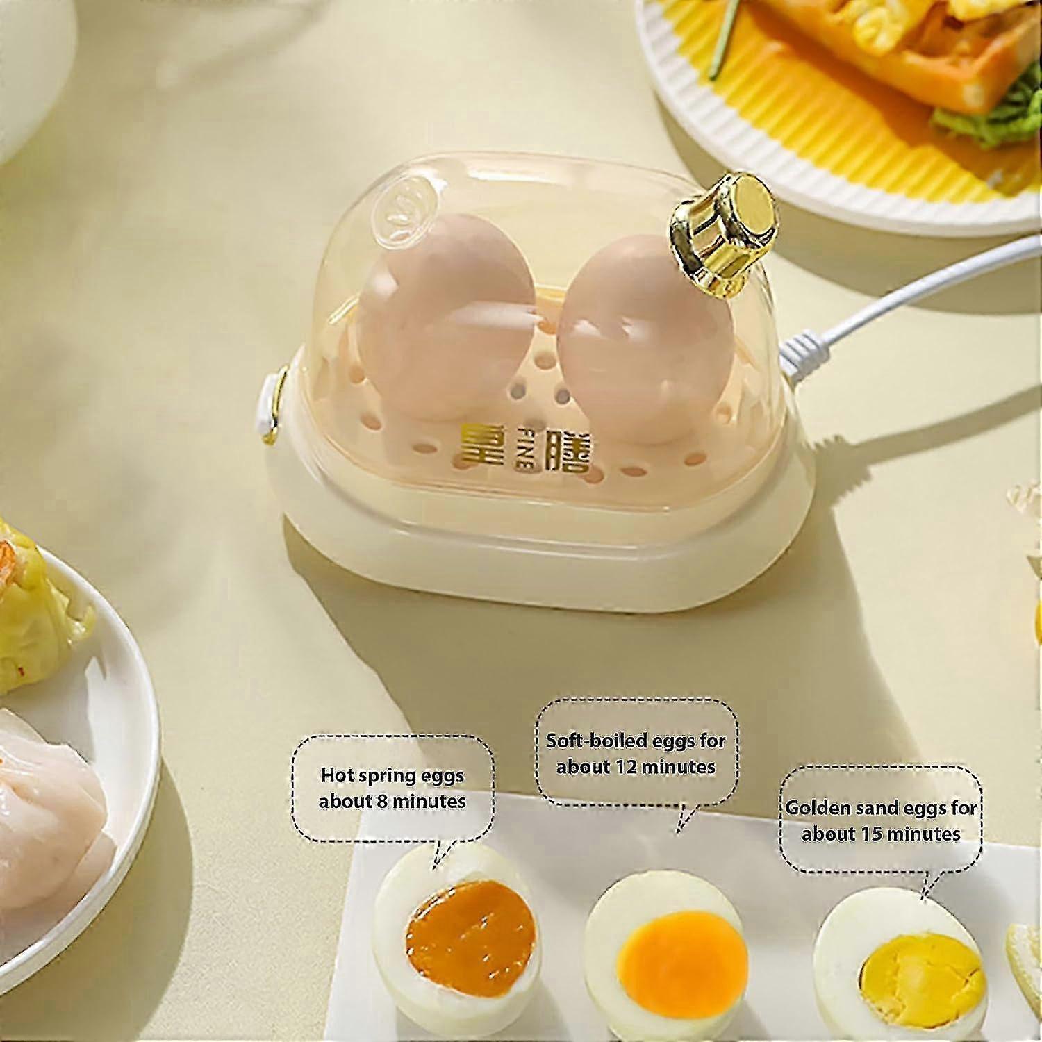 120W Electric Egg Steamer, Portable Dorm Egg Boiler — image 4