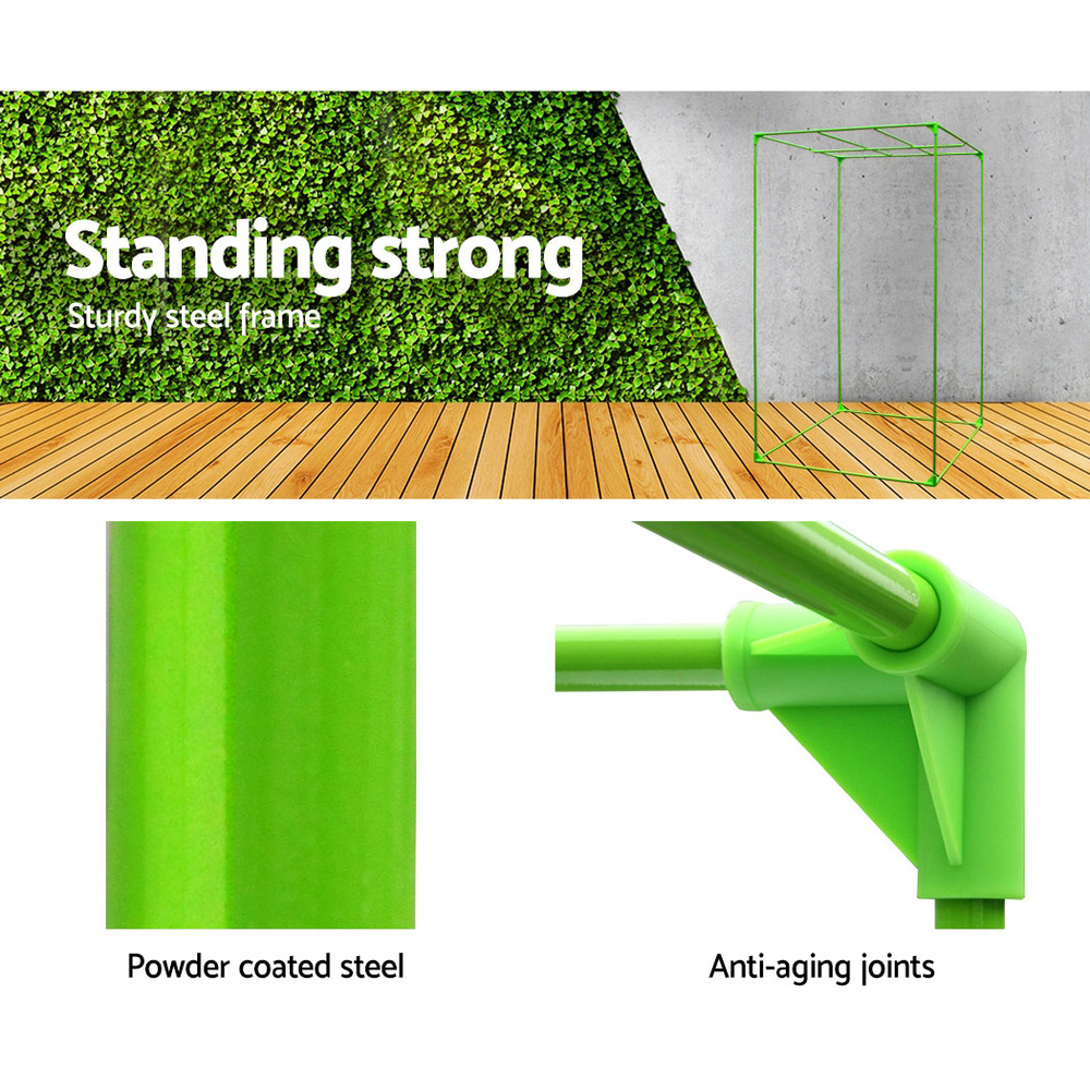 Greenfingers Grow Tent 70x70x160CM 1680D Hydroponics Kit Indoor Plant Room System — image 6