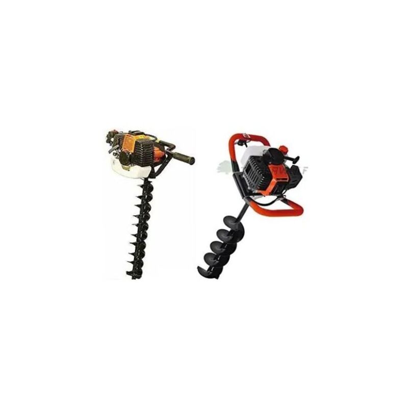 2 Pieces Brush Cutter Launcher, 1 Multifunction, Pole Tool and Auger, 4 Inch — image 3