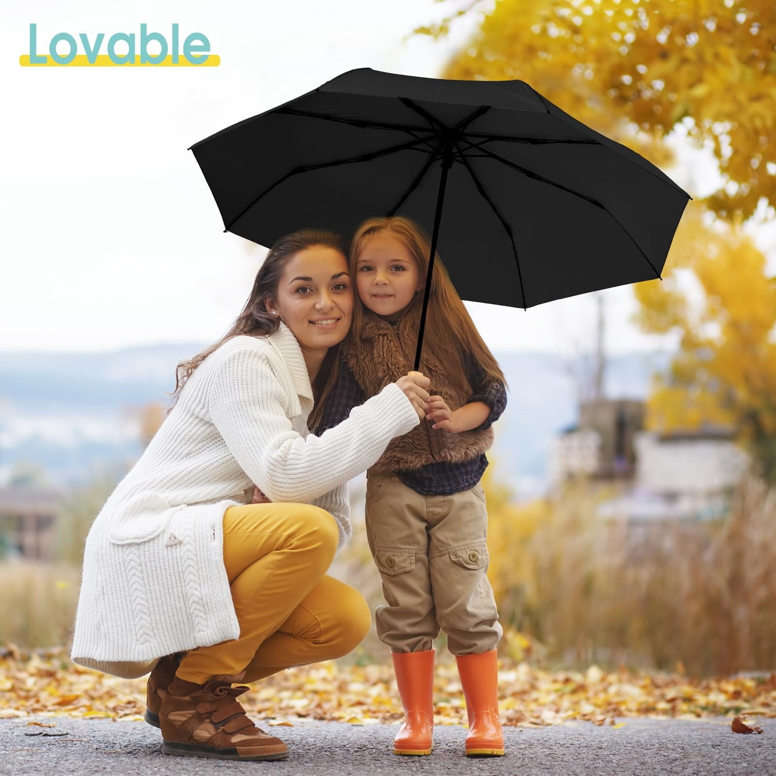 Duck Umbrella – Cute Duck Umbrella with Adorable Duck Handle, The Perfect Duck Umbrella for Duck Lovers One Size RD2 — image 6