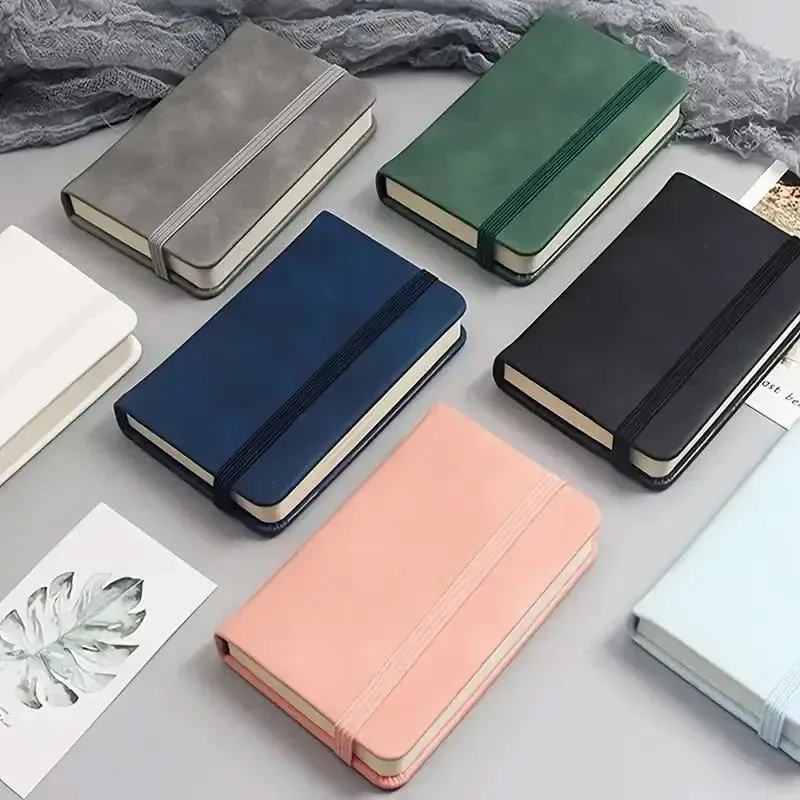 10pcs Mini Pocket Notebook A7 Small Portable Notepad for Office School Use - Green โ image 5