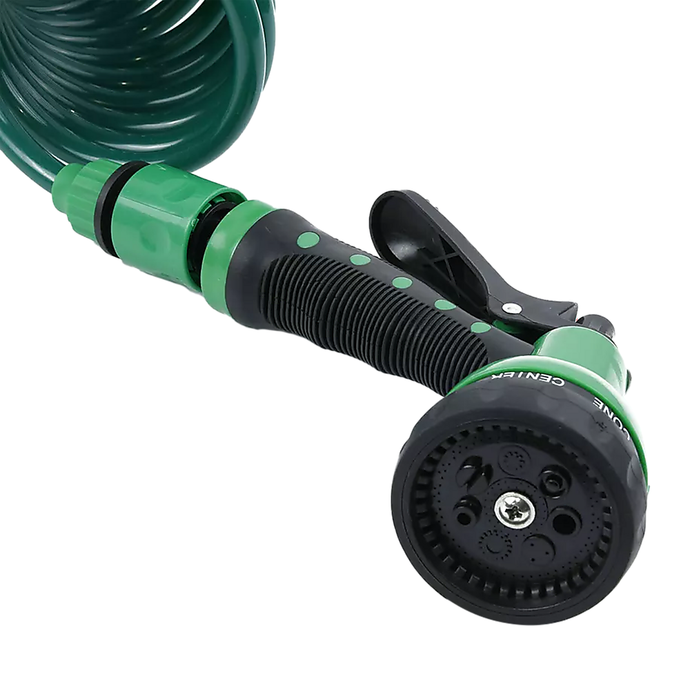 30M Garden Hose Heavy-Duty Coiled Spiral Car Washing Cleaning Water Hose Garden โ image 7