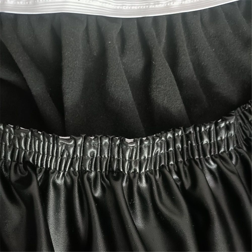 Waterproof Stretch Bed Headboard Cover Wipeable Headboard Slipcover Dustproof Bed Head Cover for Bedroom (Black,150CM*70CM) — image 2