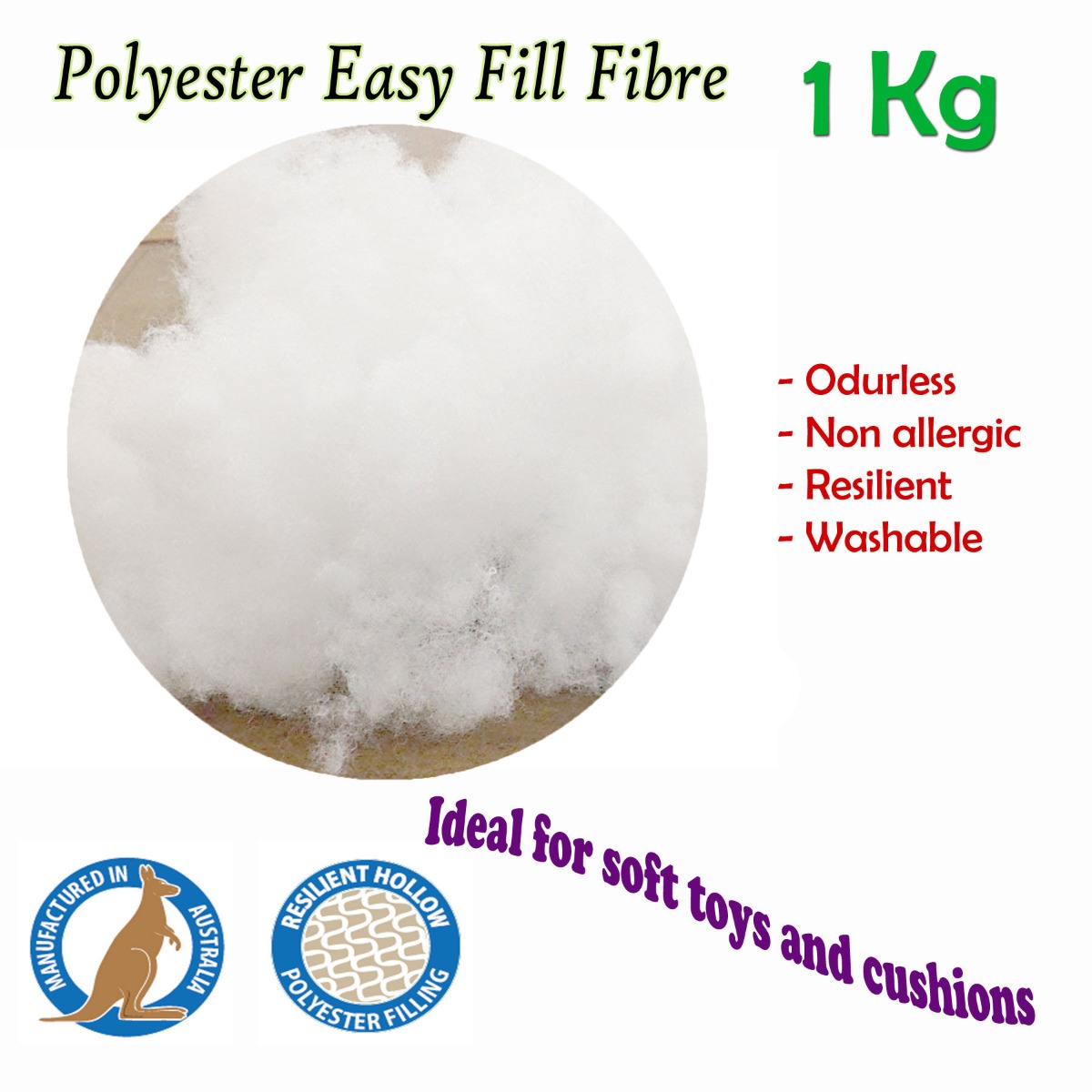Easyrest Easy Fill Fibre 1 kilogram — image 2