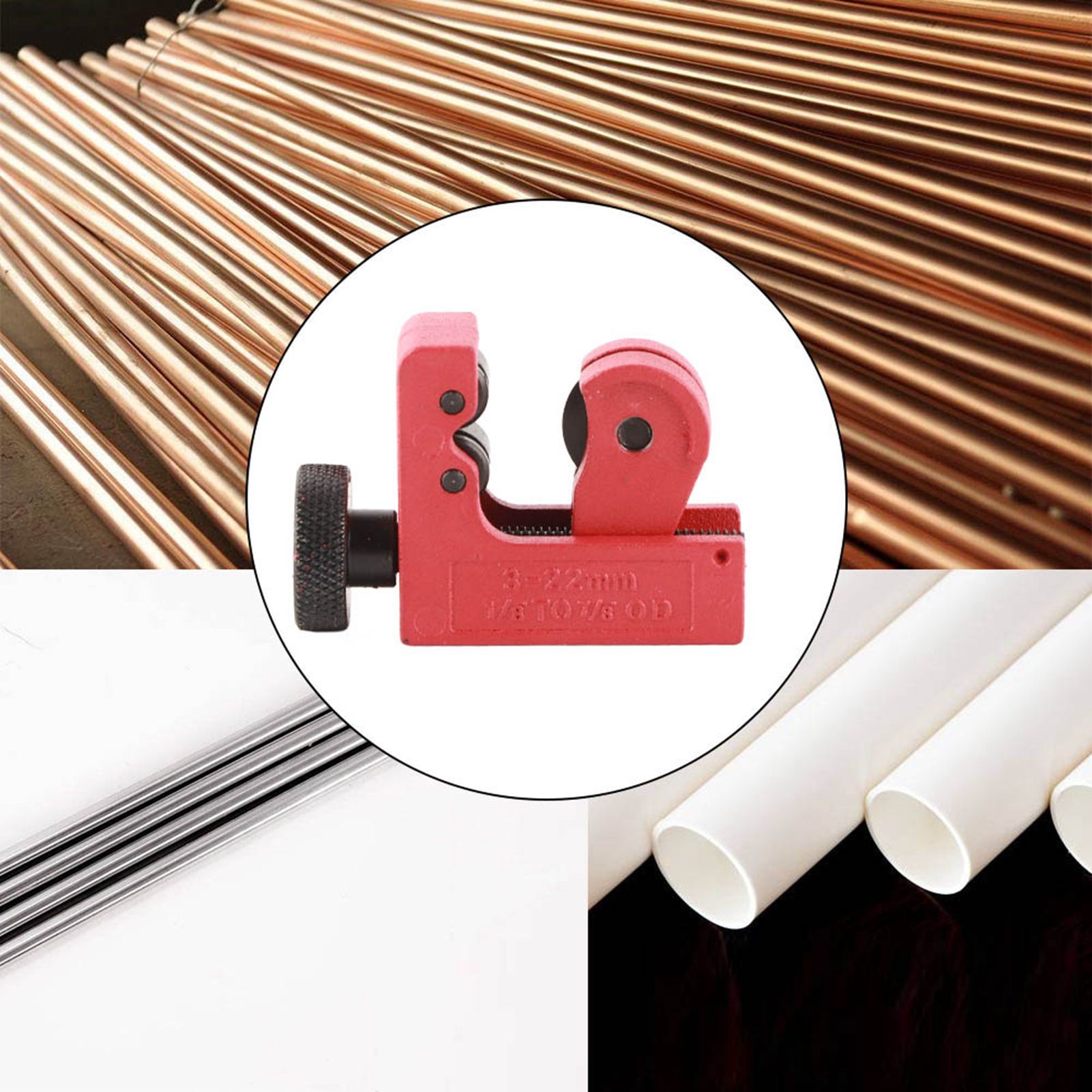 Mini Adjustable Tube Hose Tubing Cutter Cutting Tool for 3~22mm Copper Aluminum PVC Pipes โ image 4