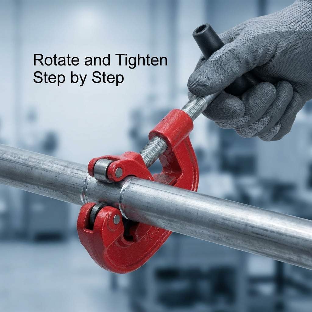 Heavy Duty Pipe Cutter, 1/8-inch to 2-inch Steel Pipe Cutter — image 3