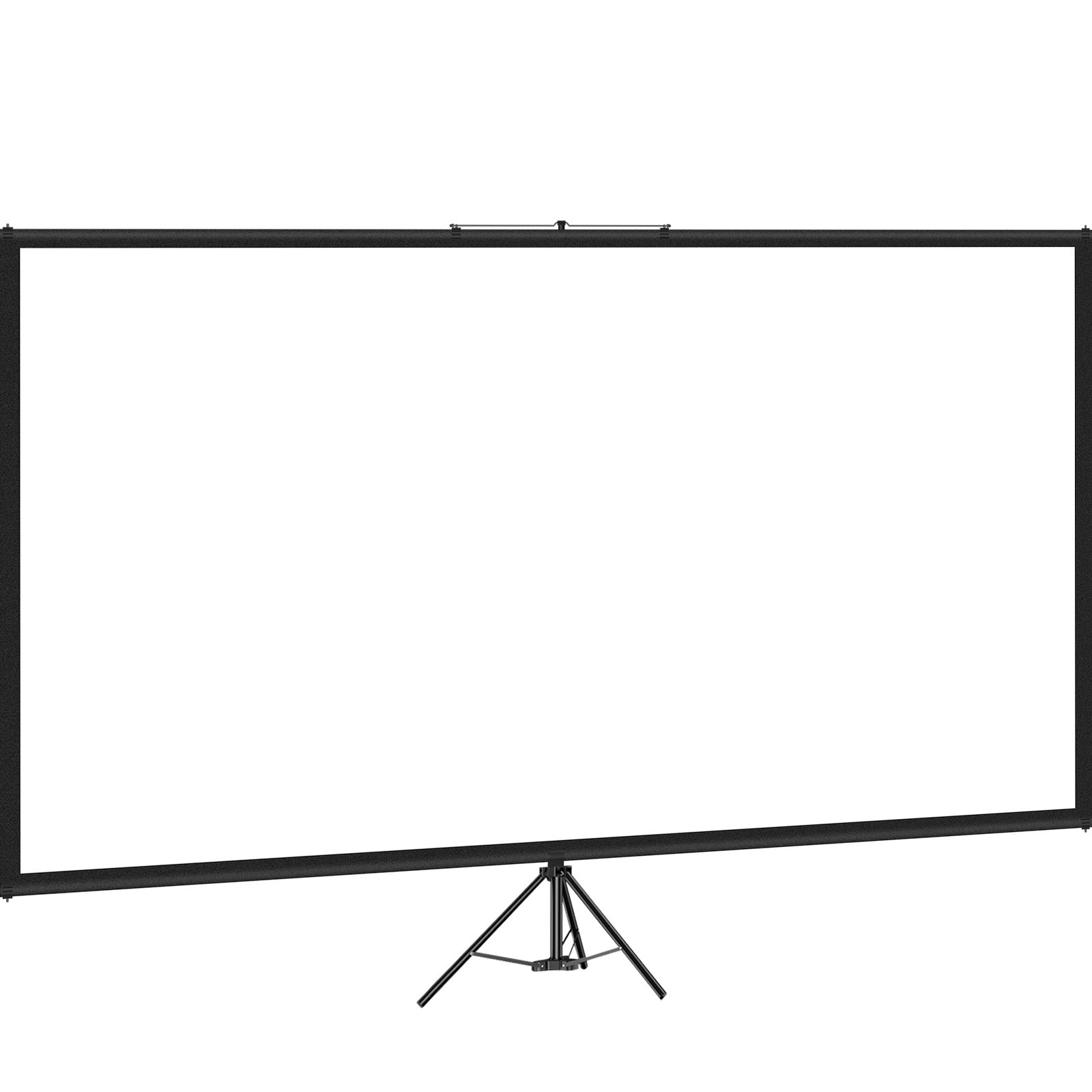 Tripod Projector Screen with Stand 70 inch 16:9 4K HD Projection Screen Stand Wrinkle-Free Height Adjustable Portable Screen for Projector Indoor & Outdoor for