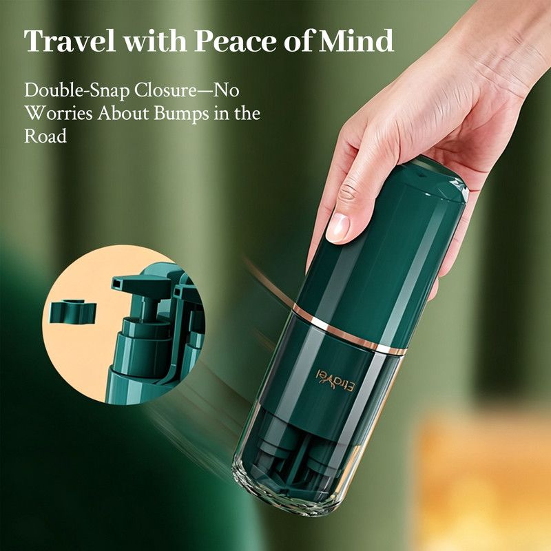 8-in-1 Portable Travel Toiletry Organizer Cup, Travel-Sized Toiletry Set for Business Trips and Vacations, Multifunctional All-in-One Travel Essential - White — image 5