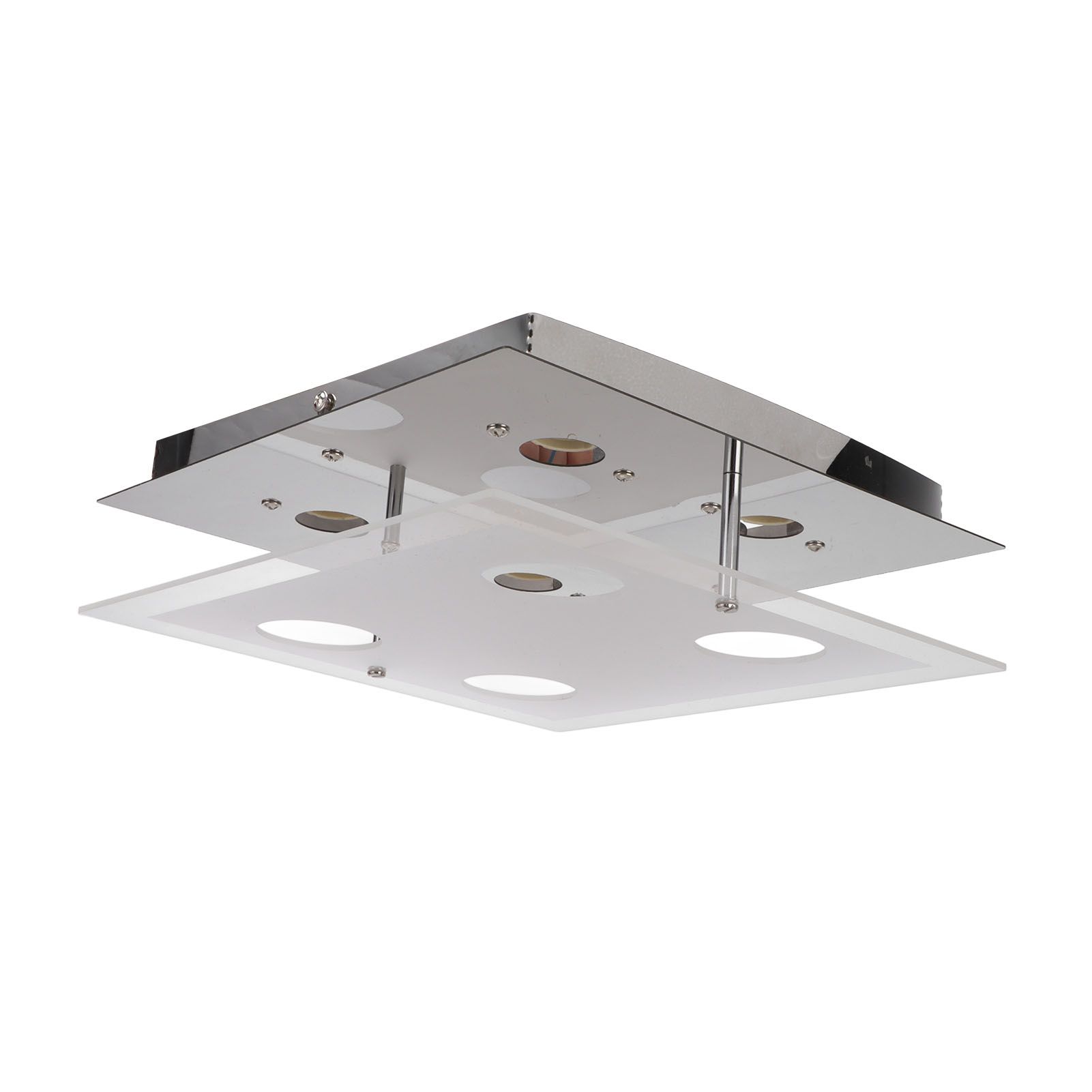 GU10 Ceiling Light Simple Modern LED Flush Mount Ceiling Light for Bedroom Living Room Dining Room 85โ265V โ image 4