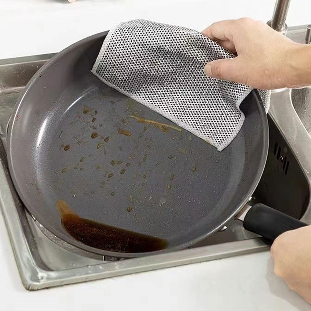 15-pack comfortable and effective wire dishcloths — image 5