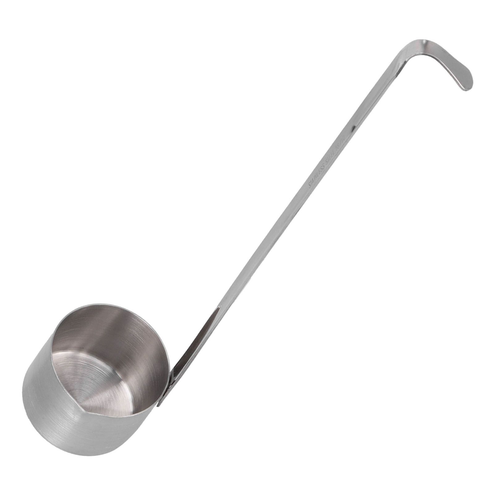 Wine Ladle Stainless Steel Spoon Wine Dipper Spoon Beer Pouring Measure Spoon for Kitchen125ML — image 3