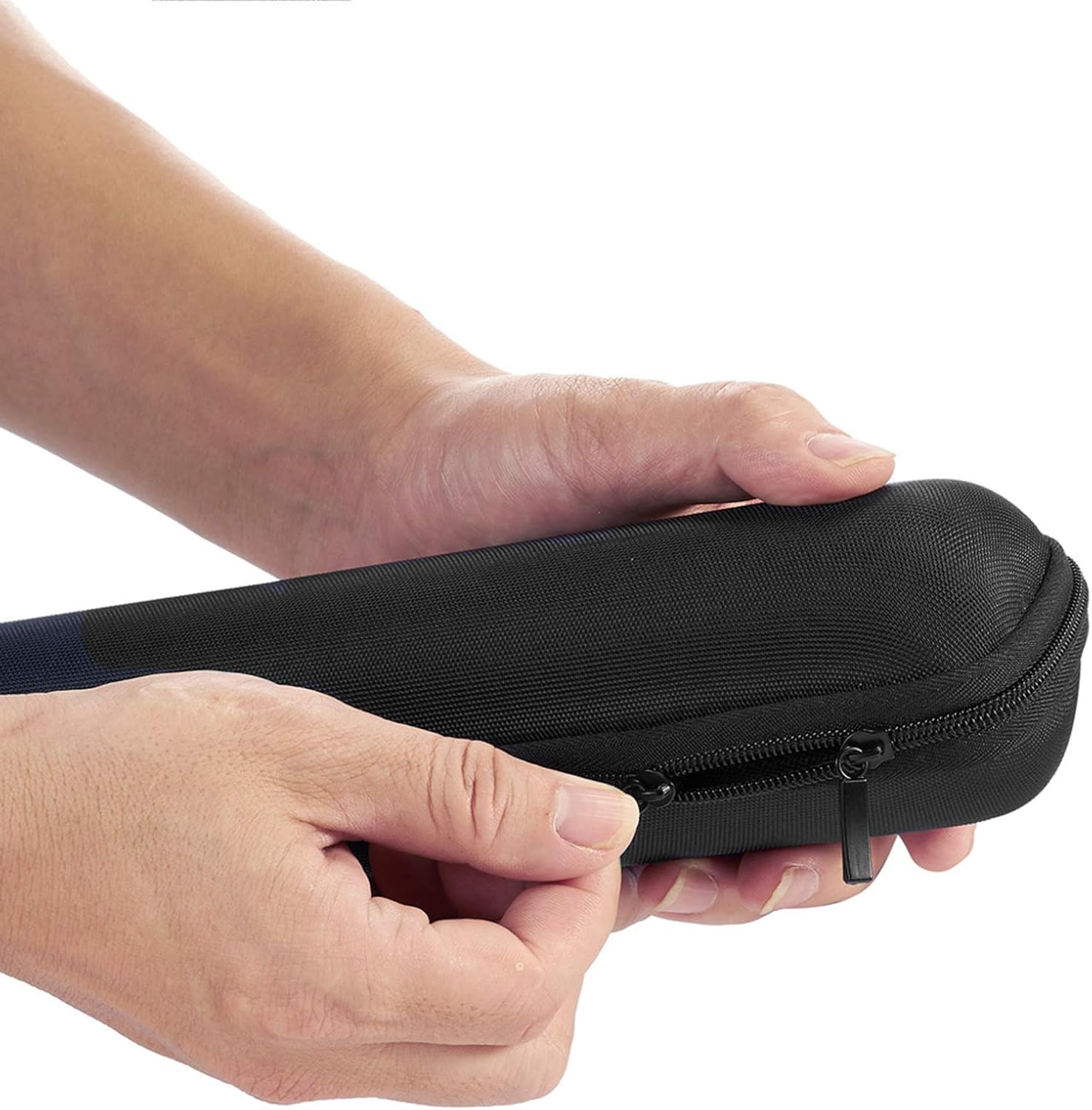 Portable EVA Bottle Opener Storage Case with Oxford Cloth Cover, Compact Holder for Electric Openers, Black, 31 × 7 × 7cm — image 4