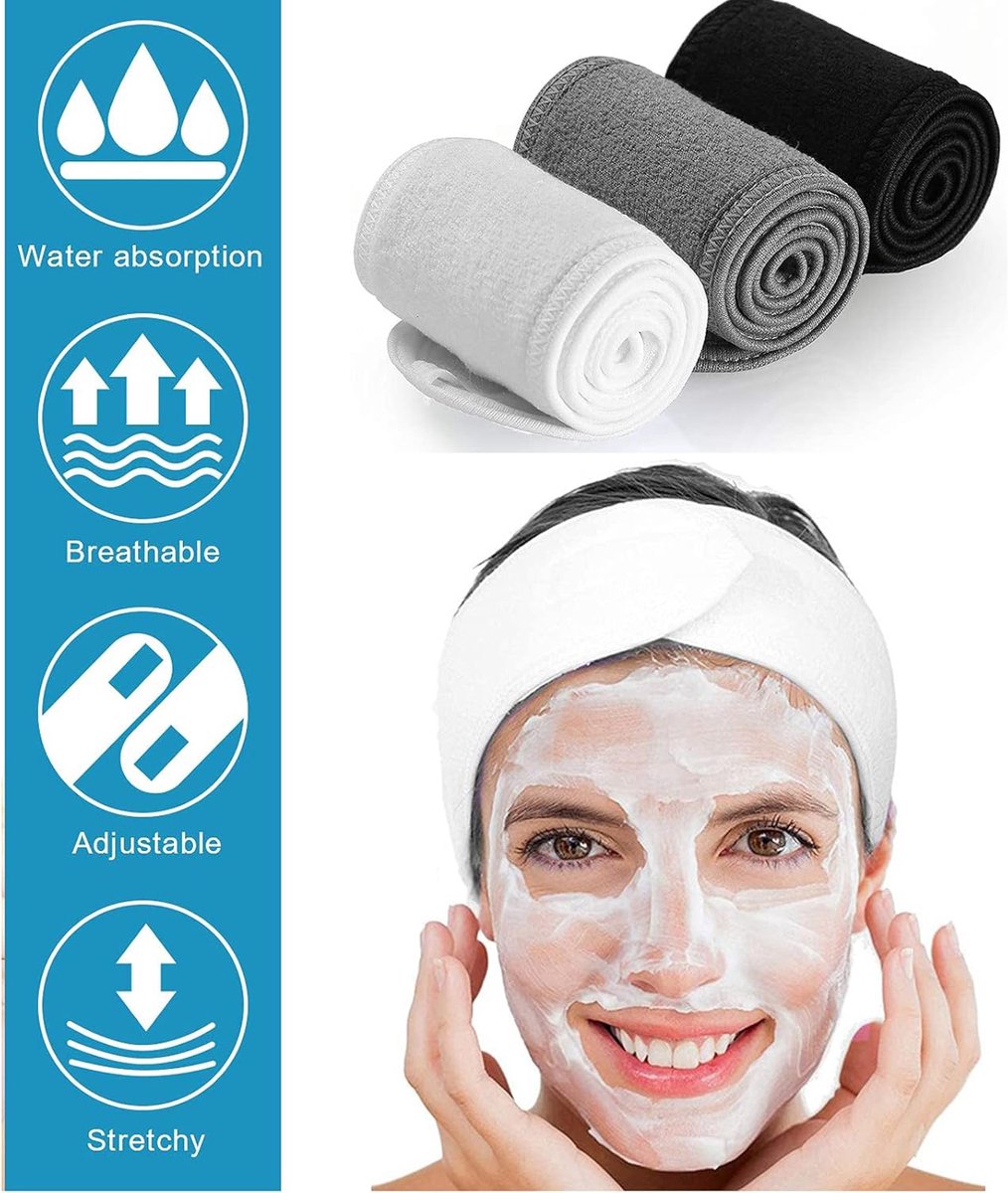 Makeup belt – Spa-like, adjustable, for facial cleansing — image 5