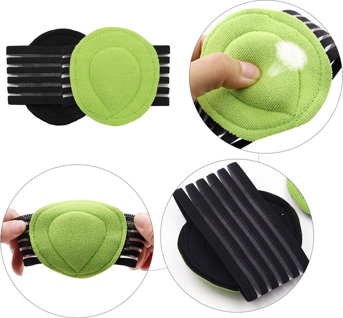 Forefoot Pad - 4 Pairs - Forefoot Pads - Forefoot Cushion - Forefoot Pillow - Forefoot Cushions - Small Forefoot Cushions - Comfortable - Soft — image 3