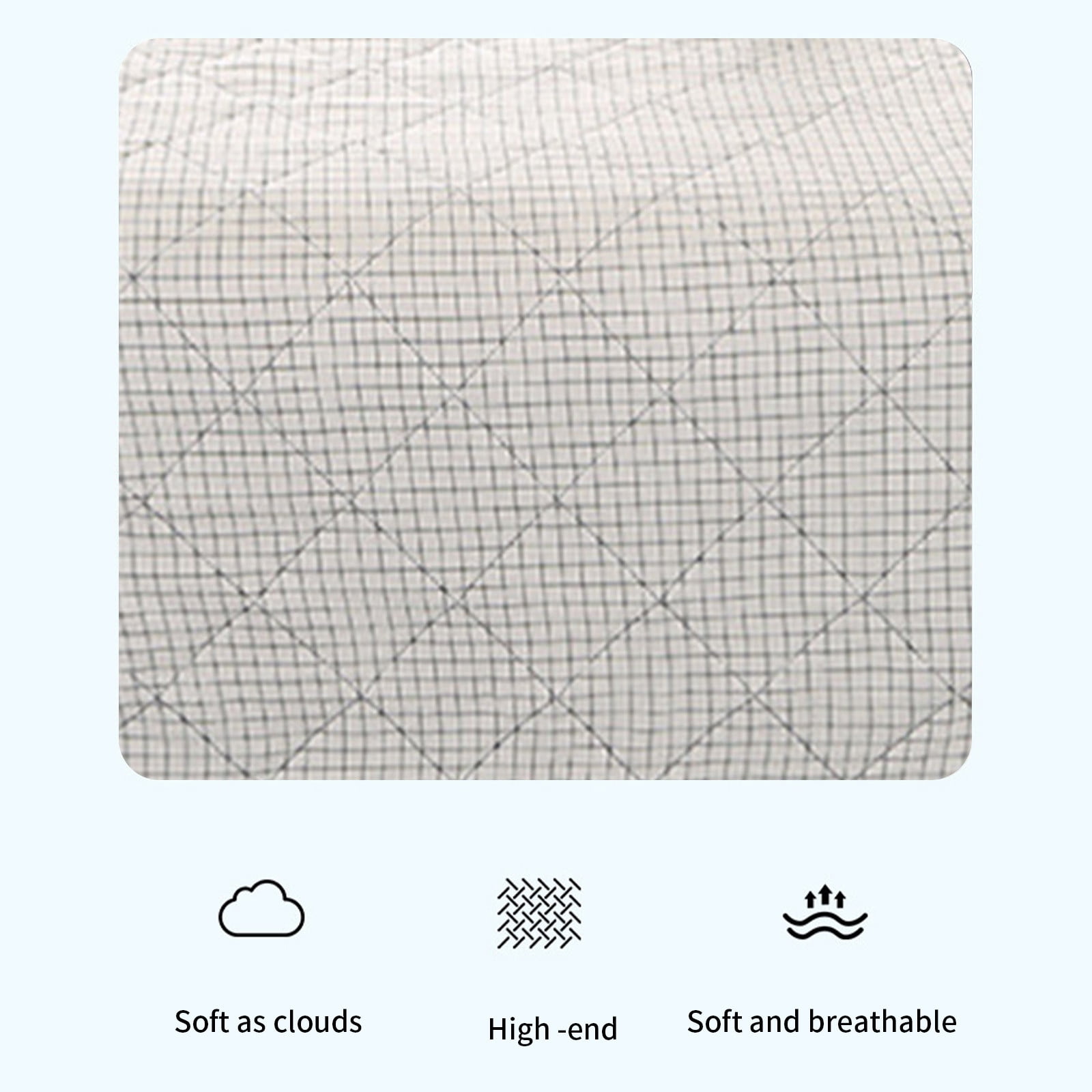 Cooling Quilt, Thin Quilts Summer Lightweight Comforter, Full Washed Cotton, Machine Washable, Soft Comfy Breathable Sleep Blanket for Hot Sleeper, Ultra-Cool â image 5