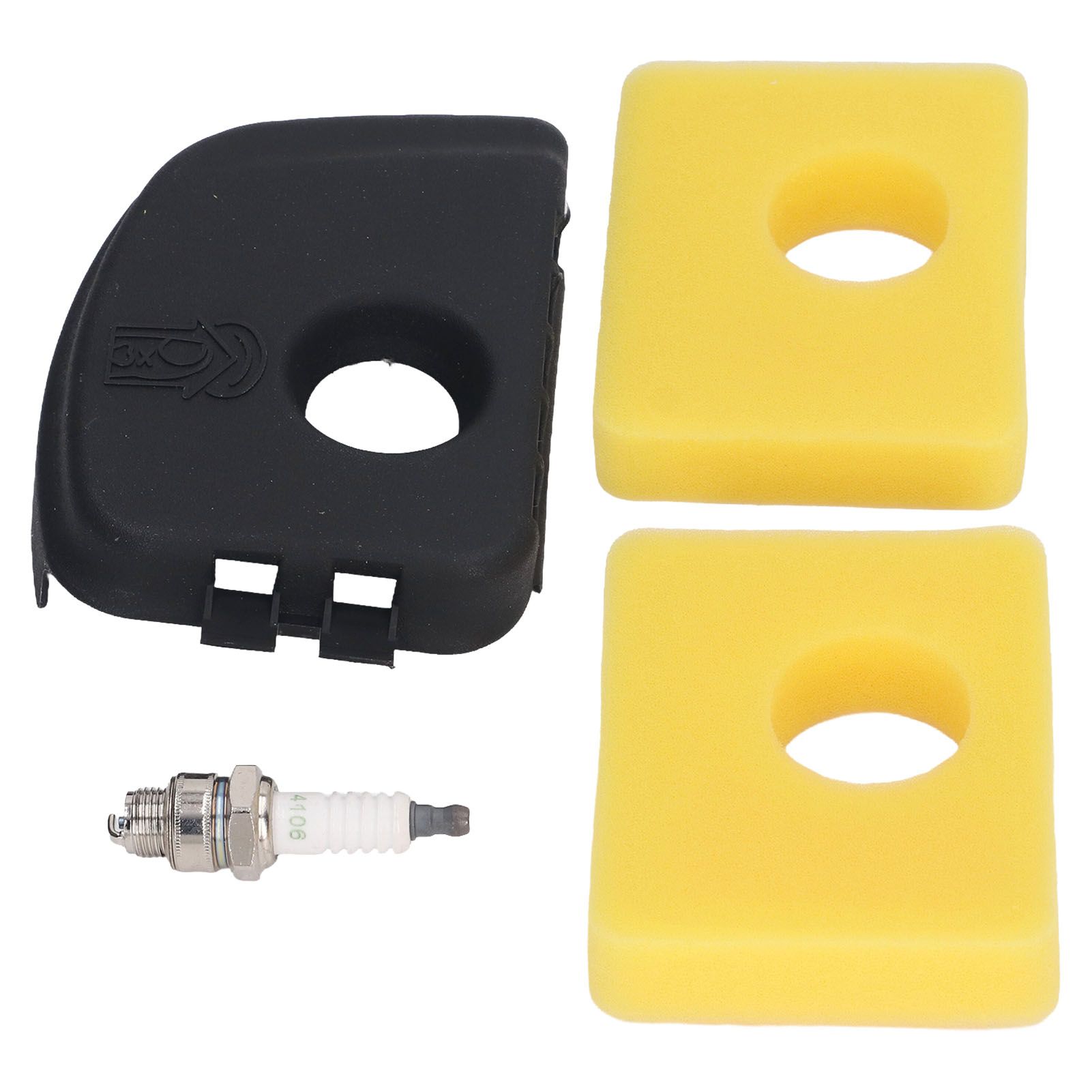 590581Air Filter Cover Air Filter Spark Plug Kit Replacement for 450E 500E 125CC Series Engine 799579 โ image 4