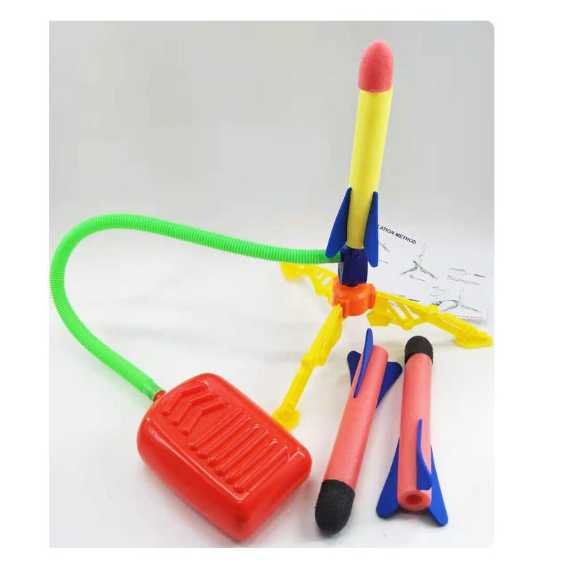 Air Power Foam Rocket Shoot Up Stomp Launcher Kids Outdoor Activities Toys โ image 2