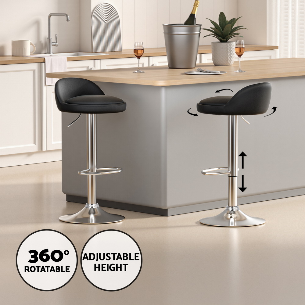 Artiss Bar Table and Stools Set Dining Desk Kitchen Chairs Cafe Pub โ image 6
