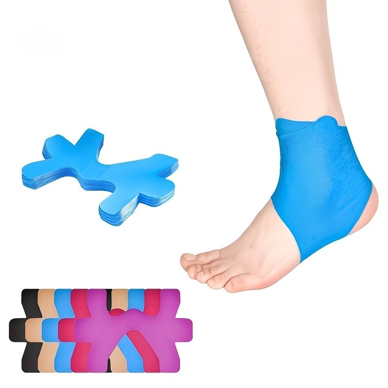 Ankle Sleeves for Men & Women, Adjustable Compression Wrap with Elastic Breathable Design for Sports & Fitness Support pink color — image 4