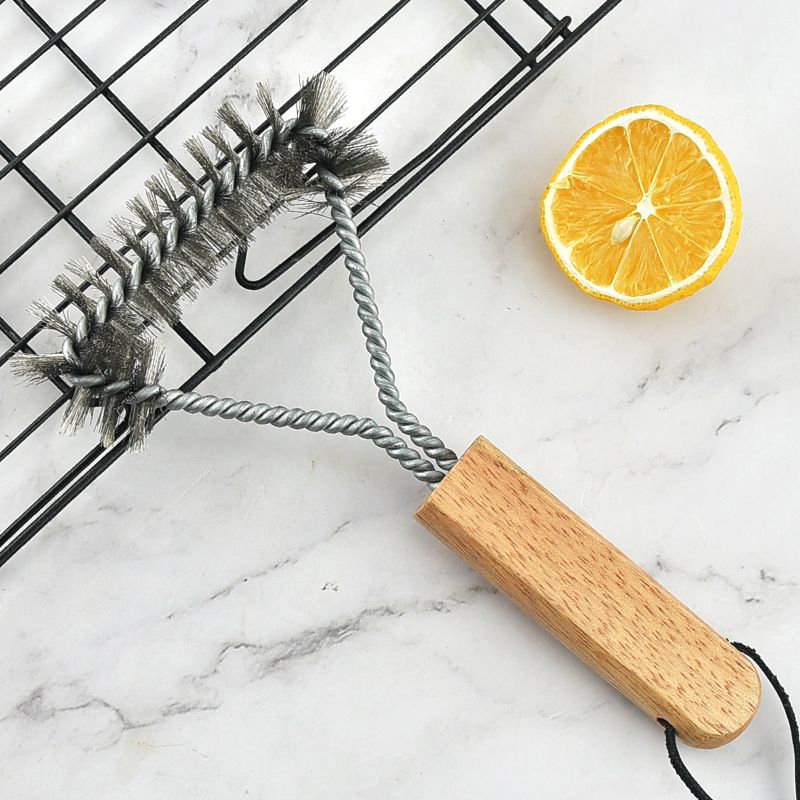 Grill Brush Bristle Free & Wire Combined BBQ Brush - Safe & Efficient Grill Cleaning Brush- Grill Cleaner Brush — image 2