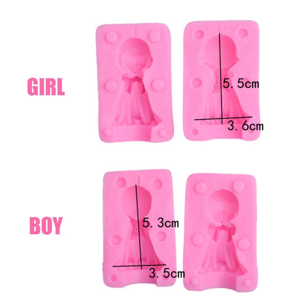 3D Angel Boy and Girl Silicone Mold DIY Angel Shape Candle Soap Chocolate Candy Mold Kitchen Baking Tool โ image 5