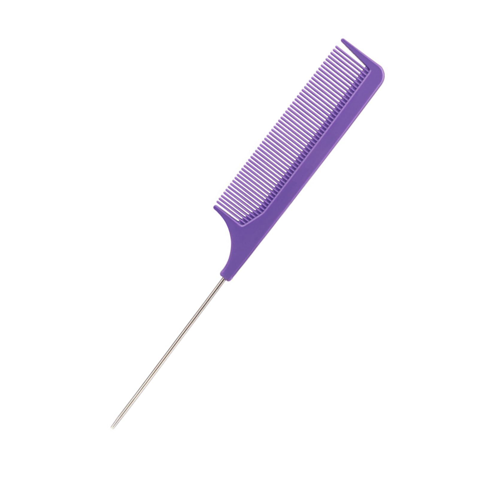 Steel Pin Rat Tail Women Hair Combs