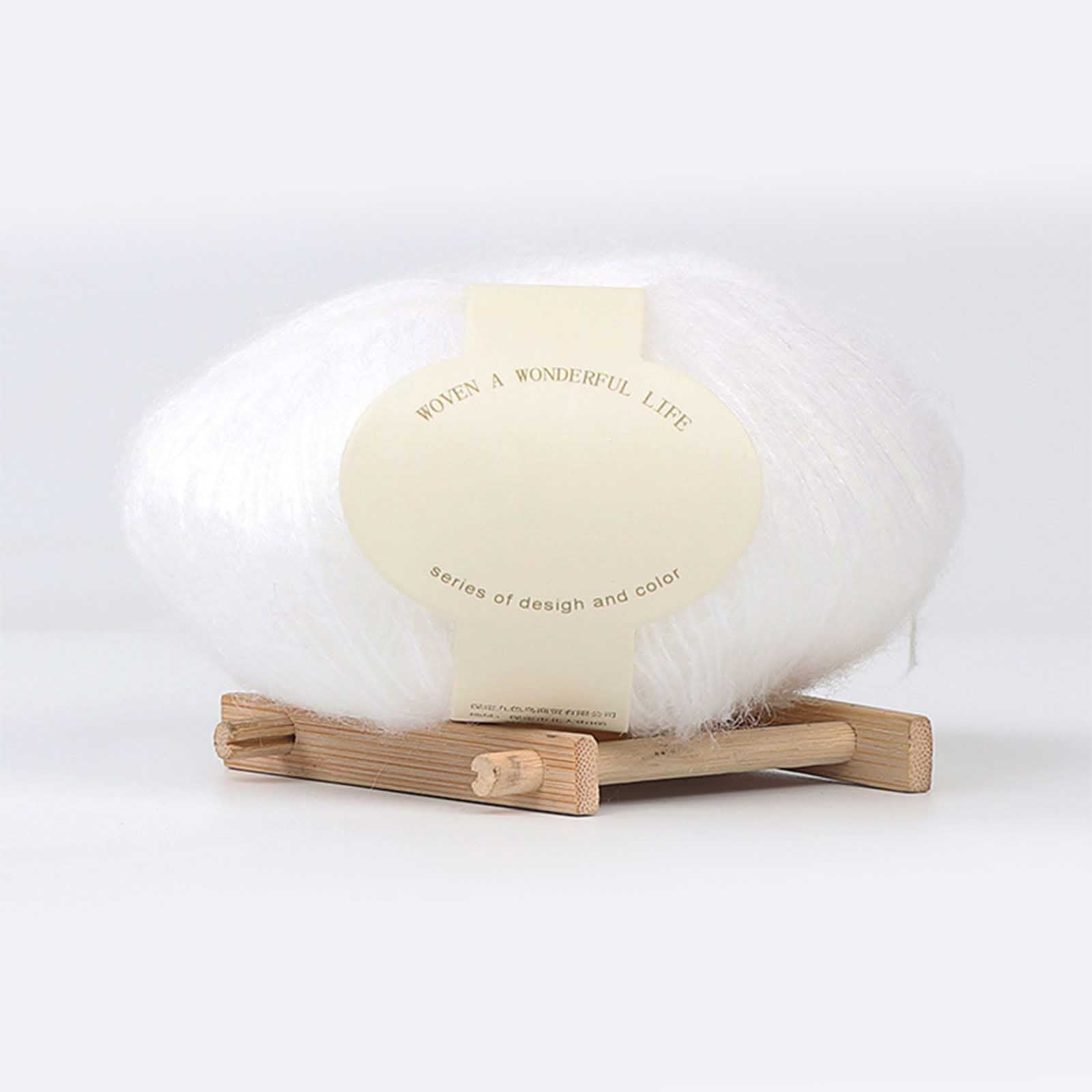 Clearance! Boovnll Mohair Yarn, Soft Yarn for Crocheting, Hand Knitting Hats, Sweater, Scarves, Crafts, Home Decorations, DIY Kids Toys, Yarn 3 โ image 3