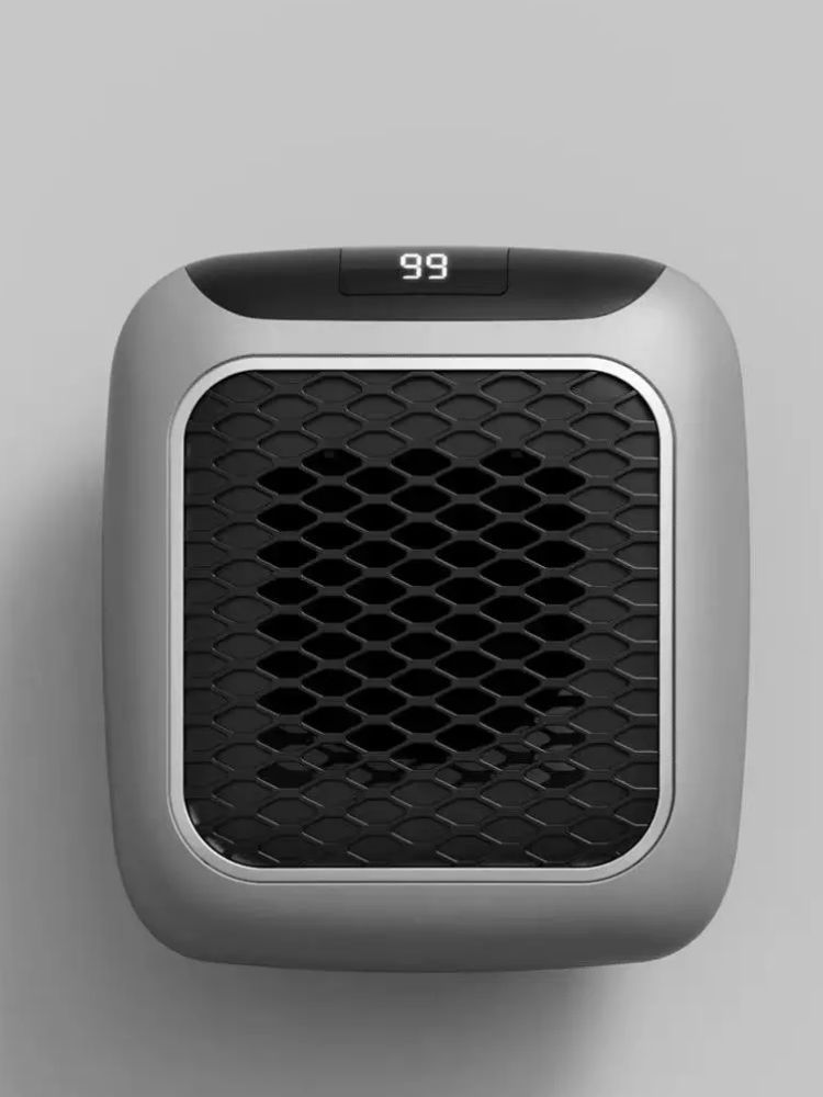 Wall-Mounted Heater Mini Electric Heater Office Heater Home Heater Fast Heating - Blue - Size Australian standard — image 2