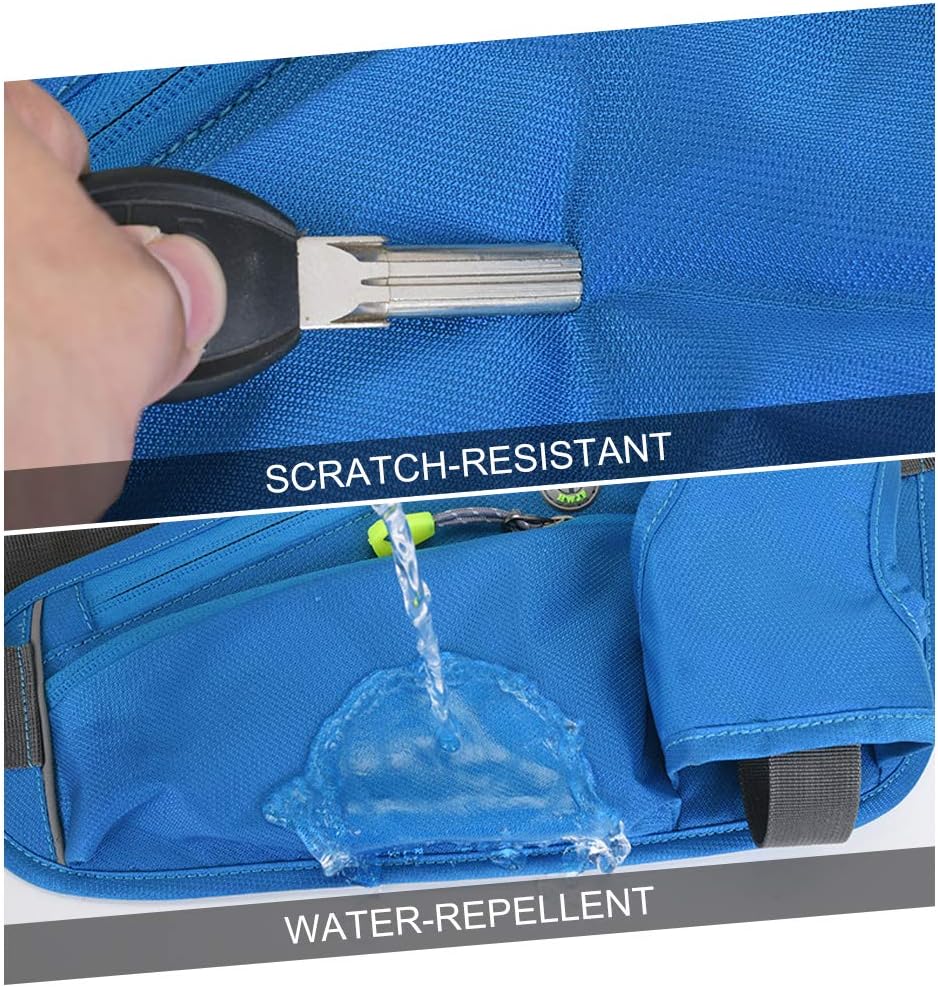 Sports Hydration Belt Bag Running Belt Waist Pack Bum Bag with Water Bottle Holder for Men Women Running Cycling Hiking Walking — image 3