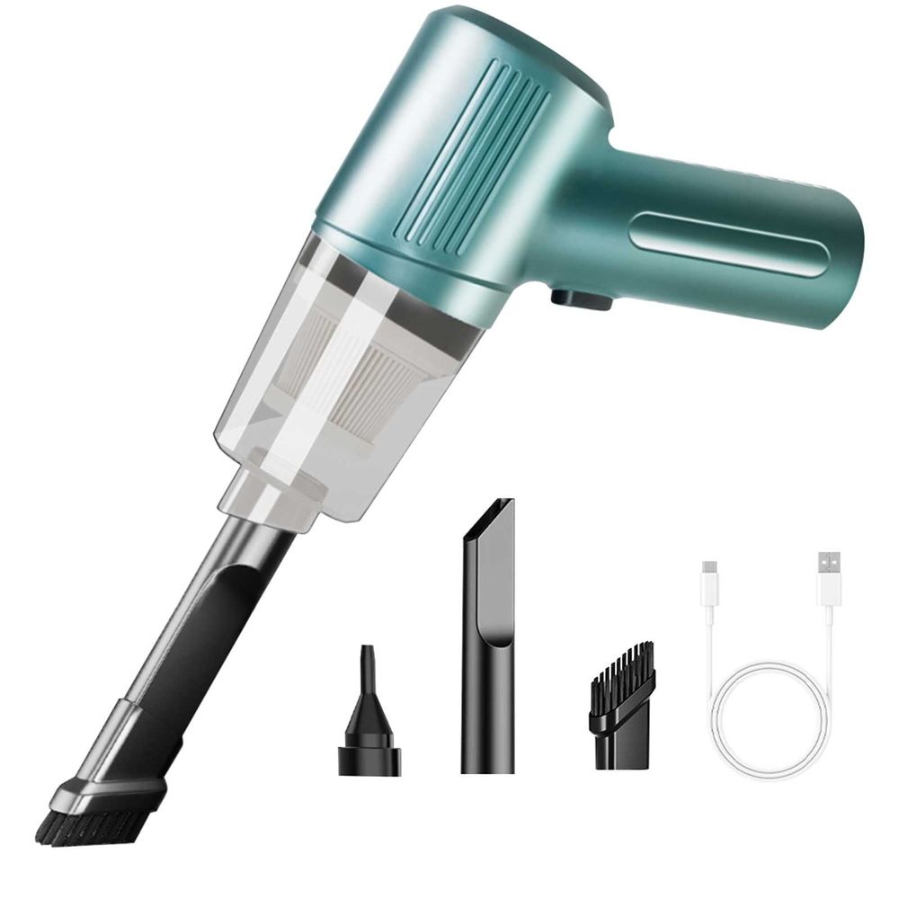 Handheld Car Vacuum Cleaner - High-Power Wet & Dry 40W Portable Mini Vac with Blowing for Car Interior()