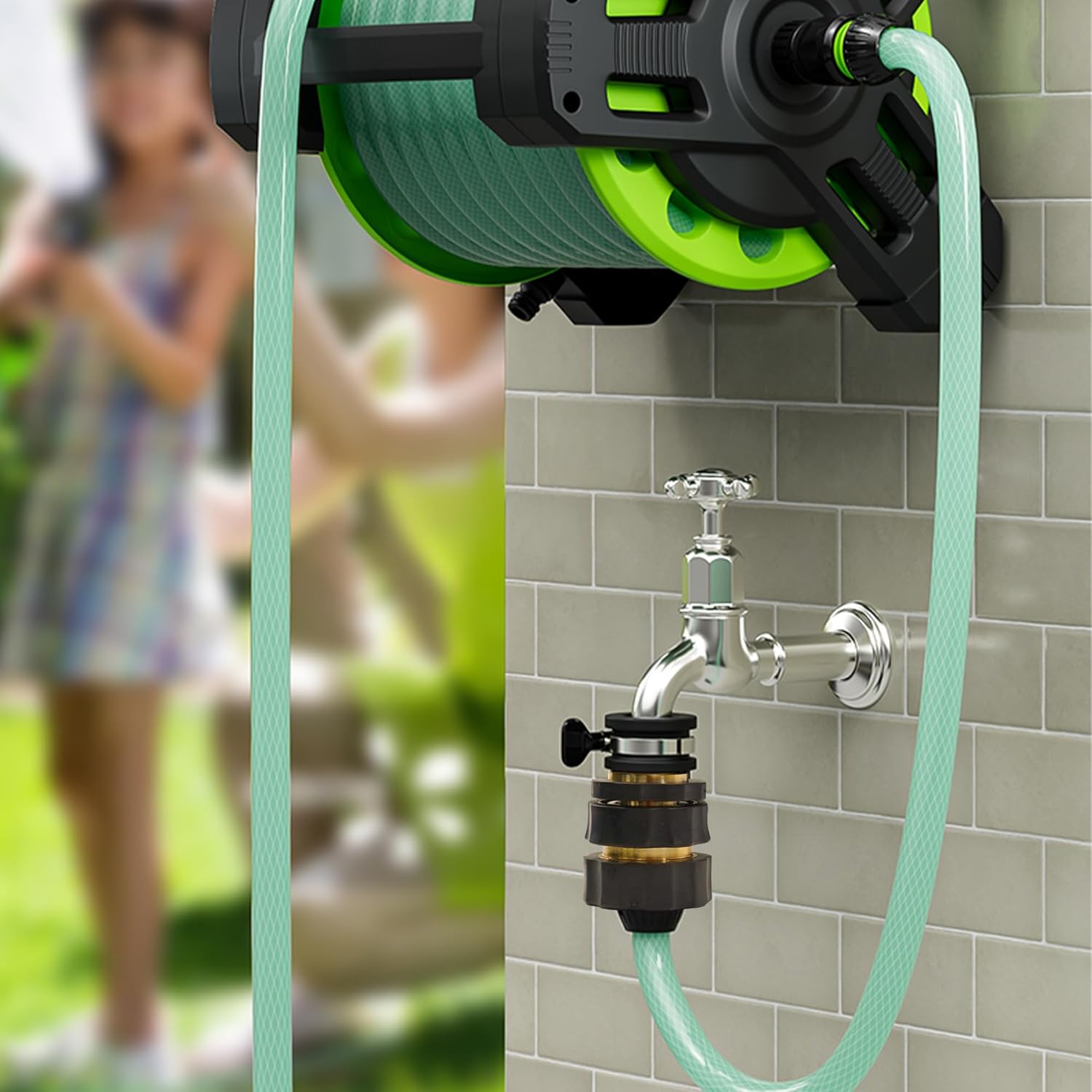 Garden Hose Quick Connector, 3/4 Inch Male and Female Garden Hose Fitting Quick Connector, 3 Female + 6 Male โ image 5