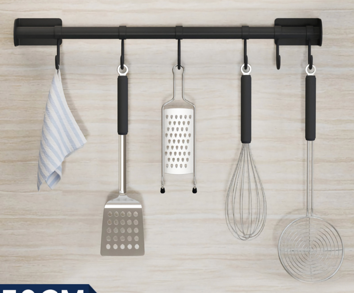 Nail-Free Hooks Hanger 40cm โ image 2