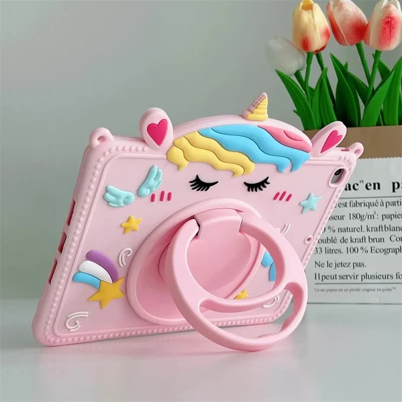 Kids Stand Case for Samsung Galaxy Tab S6 A7 Lite A8 A9 Plus 8.7 11 inch Cartoon Unicorn Silicone Tablet Protective Case JMDJS-S_tfrf JMDJS-SP Tab A9 Plus 11 โ image 5