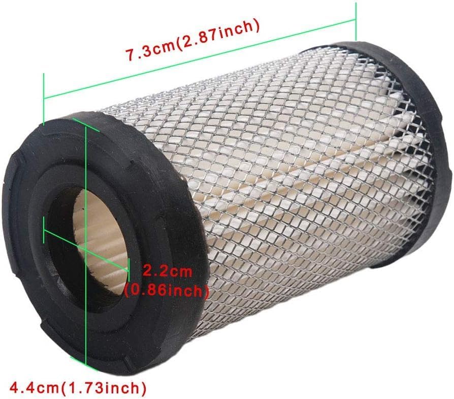 Zewool 3 Pack 100-222 Air Filter Replaces Tecumseh 35066, 63087A, ECV100; Fits Tecumseh ECV100, LEV90, LEV100, LEV115, OVRM60 and TC300, ECV, LEV115, ECV120 โ image 2