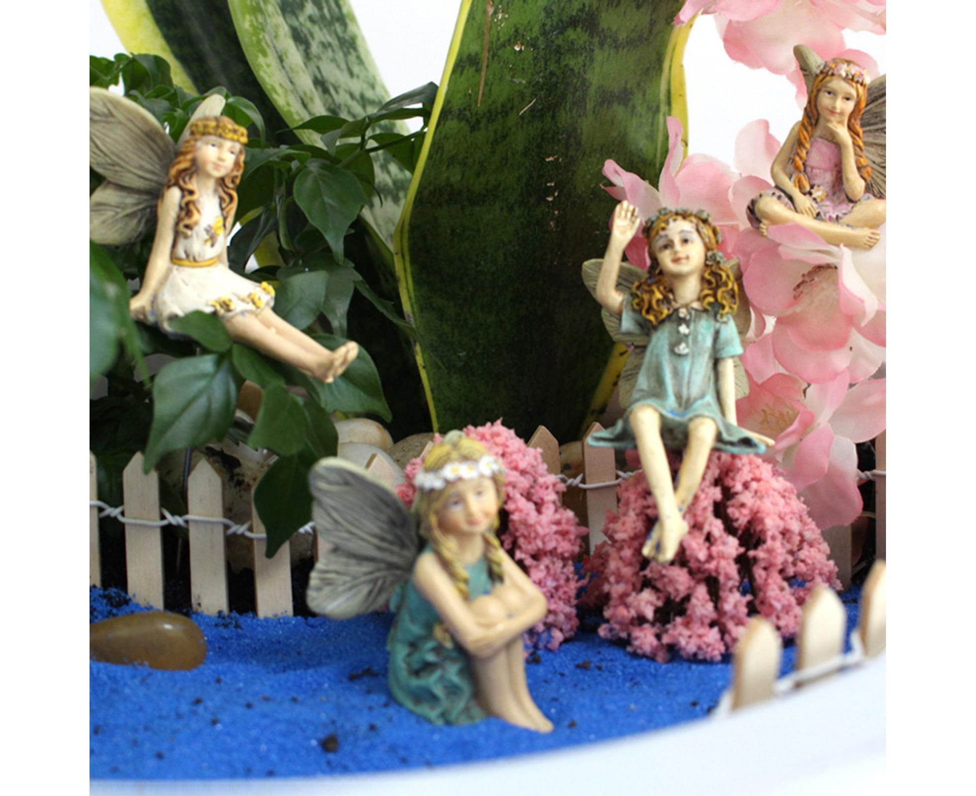 6Pcs Miniature Fairy Garden Figurines - 1 Set — image 6