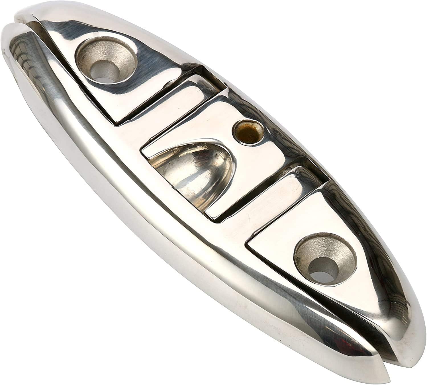 Boat Folding Cleat 8-1/2" Flip-up Heavy Dock Marine Grade 316 Stainless Steel — image 4