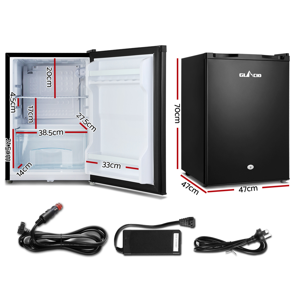 Glacio 80L Portable Fridge Bar Upright 12V/24V/240V Camping Caravan โ image 2