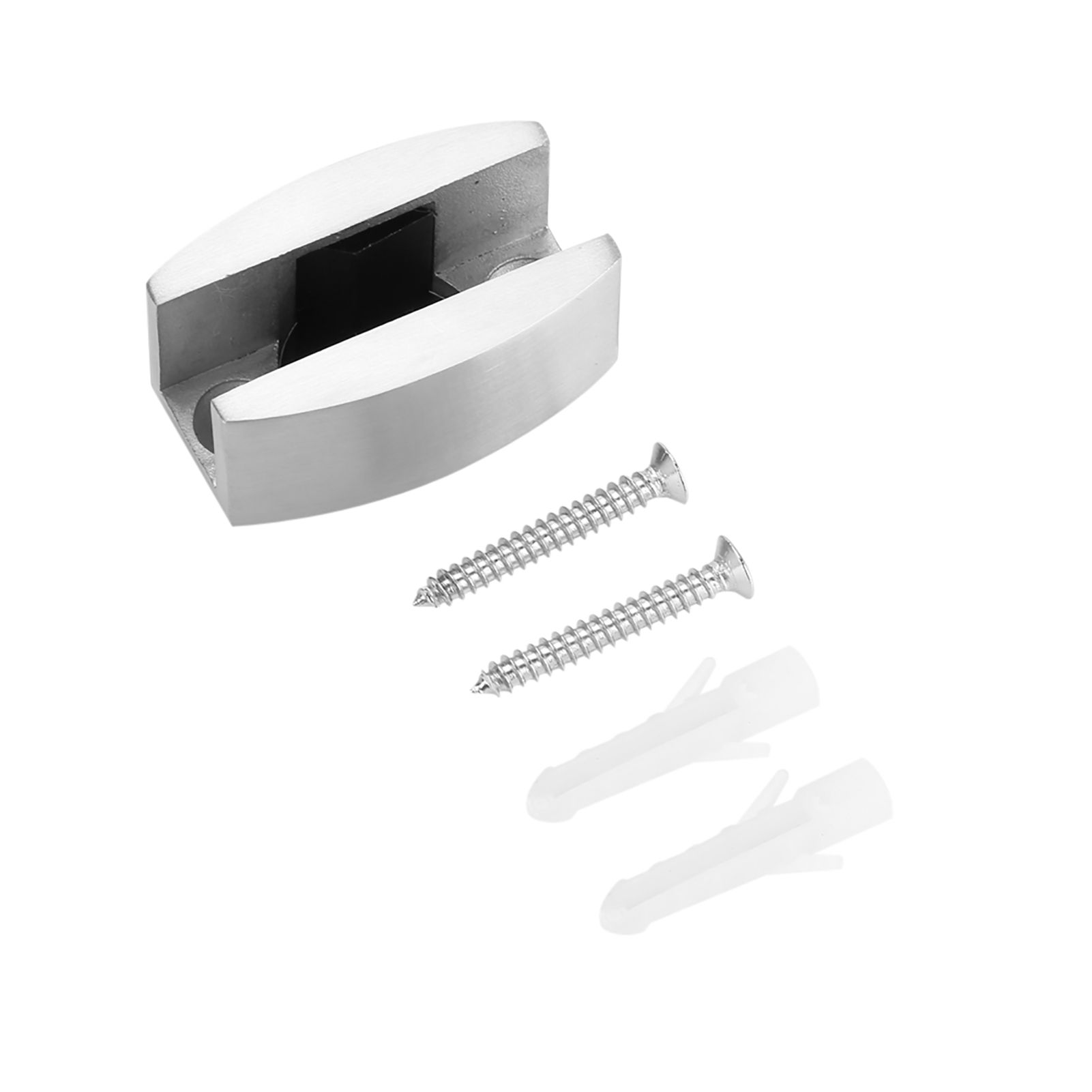304 Stainless Steel Floor Bottom Guide Replacement for Frameless Sliding Glass Doors